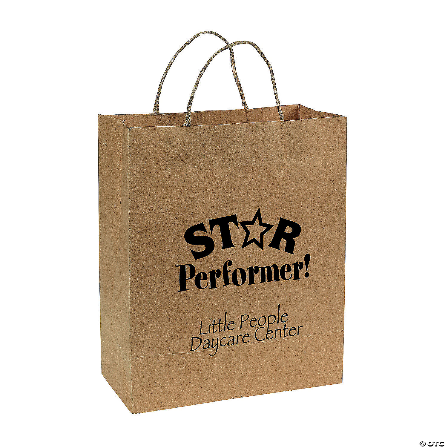 10 1/2" x 5 1/4" x 13" Large Brown Kraft Paper Gift Bags - 12 Pc. 7 10 1/2" x 5 1/4" x 13" Large Brown Kraft Paper Gift Bags - 12 Pc. - Image 5