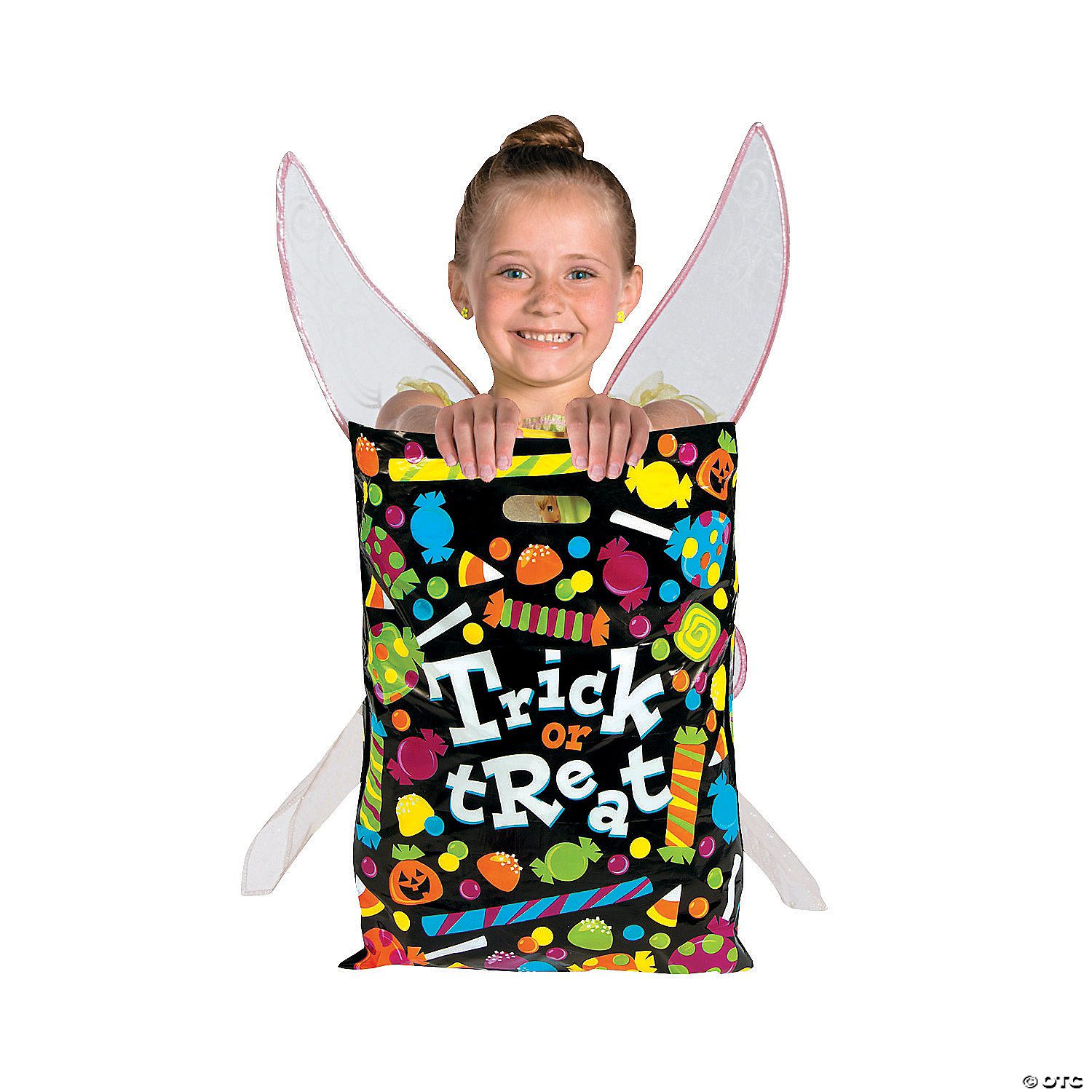 12 1/2" x 17" Bulk Large Sweet Halloween Trick-Or-Treat Plastic Goody Bags - 50 Pc. 5 12 1/2" x 17" Bulk Large Sweet Halloween Trick-Or-Treat Plastic Goody Bags - 50 Pc. - Image 3