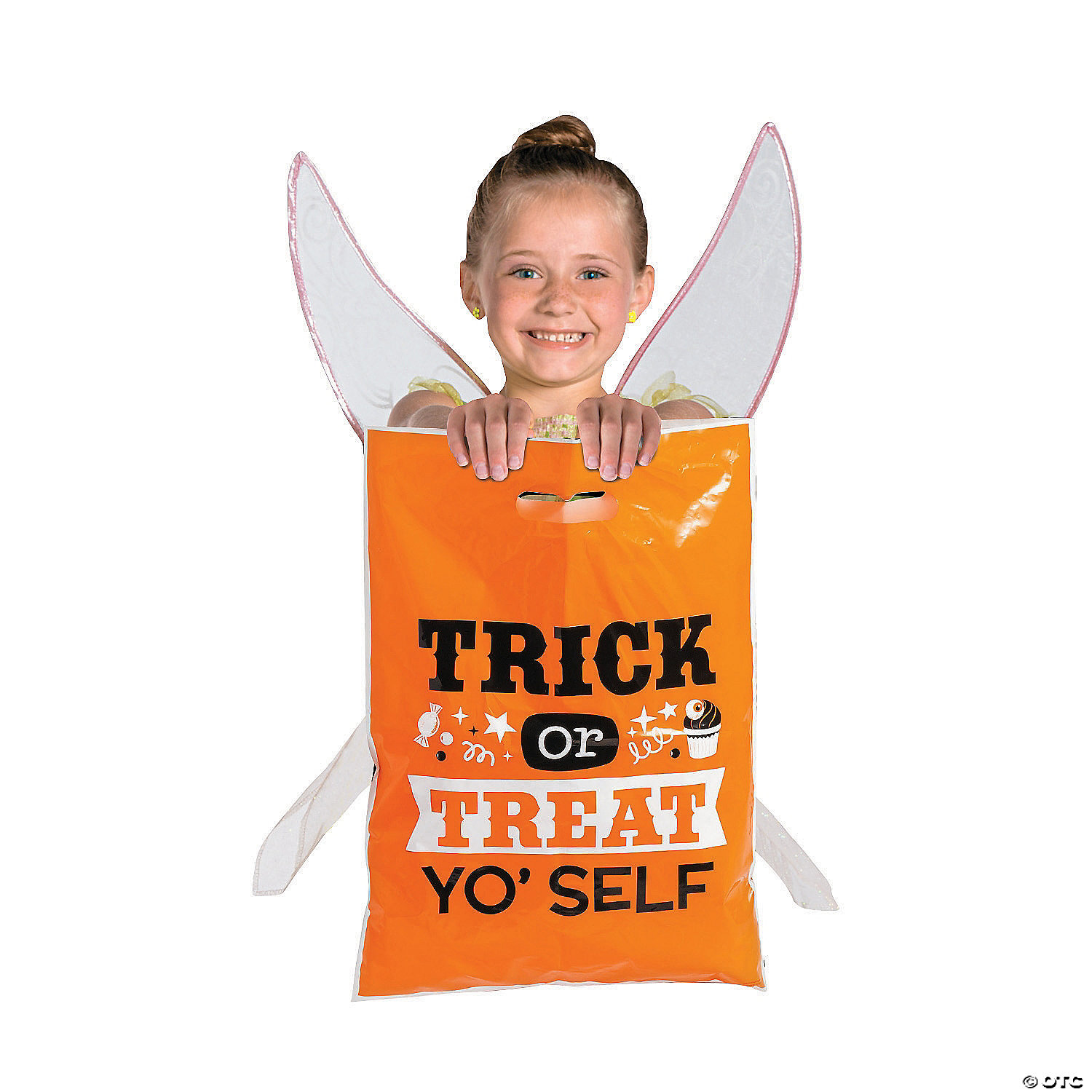 12-1/2" x 17" Halloween Funny Sayings Trick-or-Treat Plastic Goody Bags - 50 Pc. 6 12-1/2" x 17" Halloween Funny Sayings Trick-or-Treat Plastic Goody Bags - 50 Pc. - Image 4