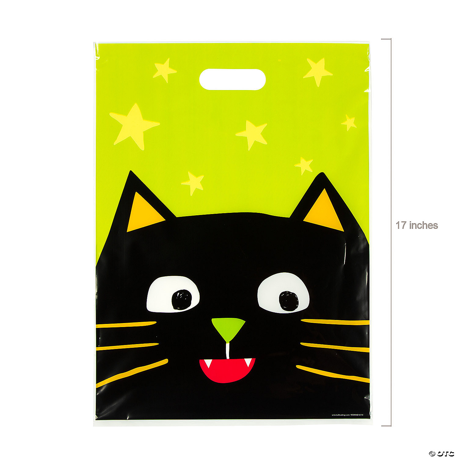 12" x 17" Large Plastic Ghoul Gang Goody Bags - 50 Pc. 4 12" x 17" Large Plastic Ghoul Gang Goody Bags - 50 Pc. - Image 2