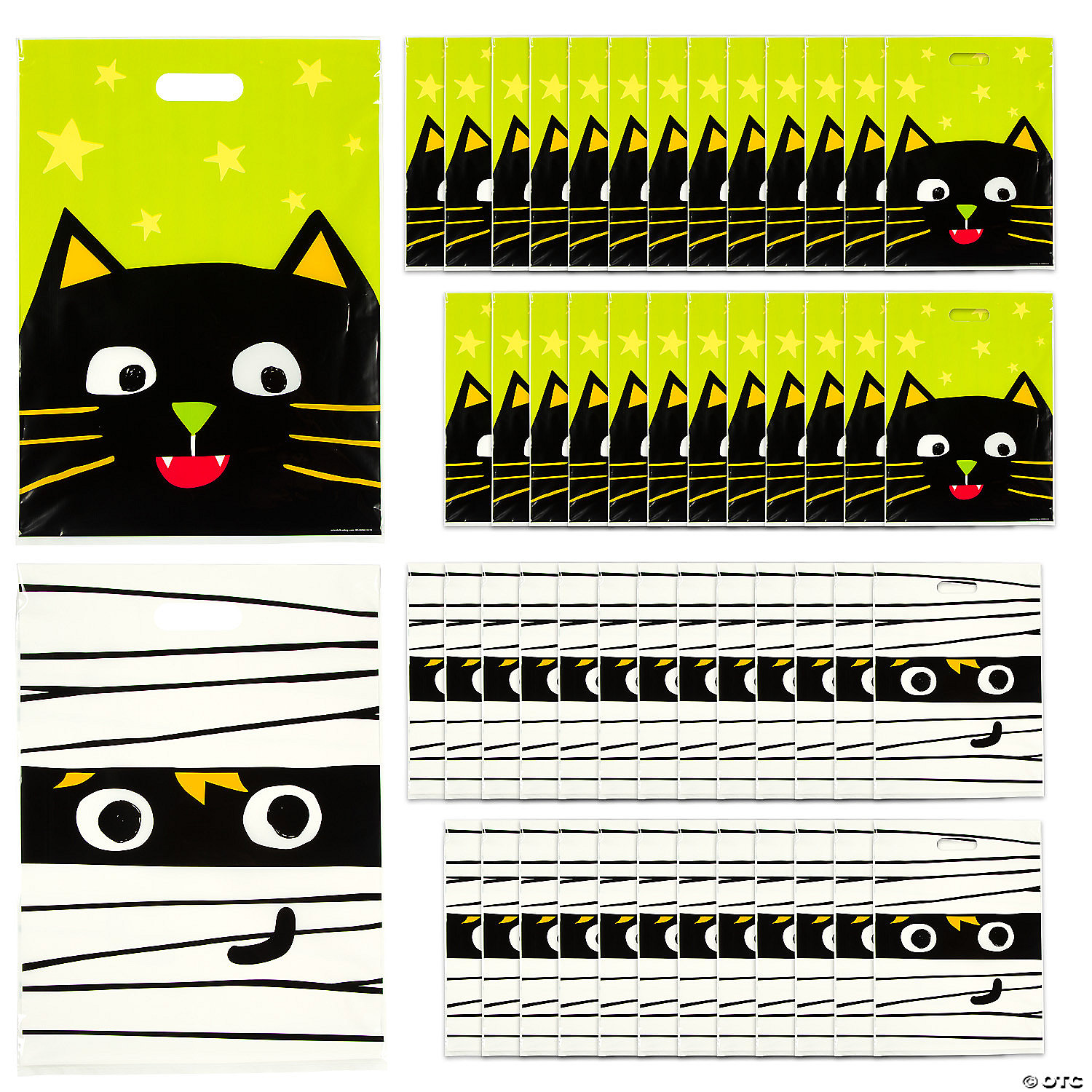 12" x 17" Large Plastic Ghoul Gang Goody Bags - 50 Pc. 3 12" x 17" Large Plastic Ghoul Gang Goody Bags - 50 Pc.