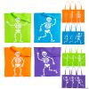 15" x 17" Large Nonwoven Neon Skeleton Tote Bags - 12 Pc. 2 15" x 17" Large Nonwoven Neon Skeleton Tote Bags - 12 Pc. -Halloween Costumes Halloween Party Supplies🎃 Sales 15 x 17 large nonwoven neon skeleton tote bags 12 pc 13744416