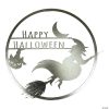 17" Silver Flying Witch Happy Halloween Wall Sign 1 17" Silver Flying Witch Happy Halloween Wall Sign -Halloween Costumes Halloween Party Supplies🎃 Sales 17 silver flying witch happy halloween wall sign14256815