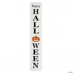 31.5" Metal Happy Halloween Wall Sign