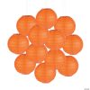 Mini Paper Lanterns - 12 Pc. 2 Mini Paper Lanterns - 12 Pc. -Halloween Costumes Halloween Party Supplies🎃 Sales 4 1 2 mini orange hanging paper lanterns 12 pc 13696890