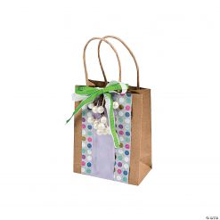 4 1/2" x 2" x 5 3/4" Small Brown Kraft Paper Gift Bags - 12 Pc. -Halloween Costumes Halloween Party Supplies🎃 Sales 4 1 2 x 2 x 5 3 4 small brown kraft paper gift bags 12 pc 48 631 a02