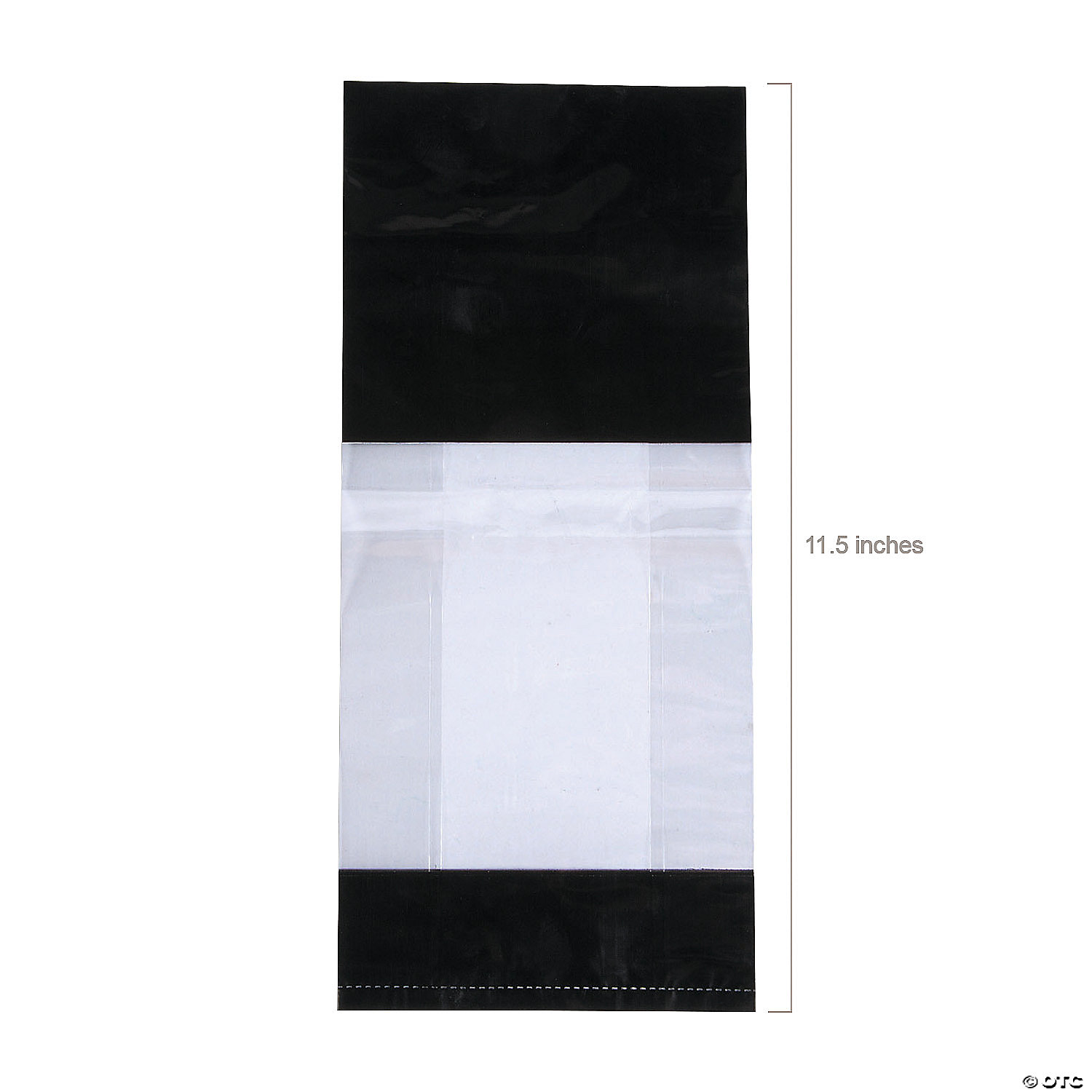 Metallic Banded Cellophane Bags - 12 Pc. 4 Metallic Banded Cellophane Bags - 12 Pc. - Image 2