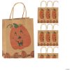 6 1/2" x 3 1/4" x 9" Medium Brown Jack-O’-Lantern Paper Gift Bags - 12 Pc. 1 6 1/2" x 3 1/4" x 9" Medium Brown Jack-O’-Lantern Paper Gift Bags - 12 Pc. -Halloween Costumes Halloween Party Supplies🎃 Sales 6 1 2 x 3 1 4 x 9 medium brown jack o lantern paper gift bags 12 pc 25 5034
