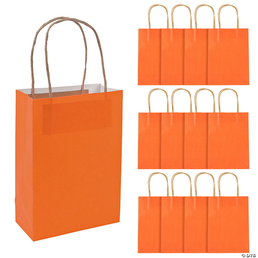 6 1/2" x 9" Medium Kraft Paper Gift Bags - 12 Pc. 3 6 1/2" x 9" Medium Kraft Paper Gift Bags - 12 Pc.
