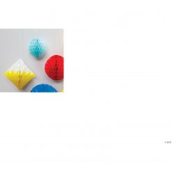 Hanging Honeycomb Decorations - 6 Pc. -Halloween Costumes Halloween Party Supplies🎃 Sales 6 10 black hanging honeycomb paper ball decorations 6 pc 13932744 a02