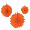 Hanging Tissue Paper Fans - 12 Pc. -Halloween Costumes Halloween Party Supplies🎃 Sales 8 16 orange hanging paper fans 12 pc 3 4221