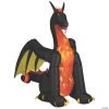Airblown Light-Up Dragon With Fire Halloween Decoration 1 Airblown Light-Up Dragon With Fire Halloween Decoration -Halloween Costumes Halloween Party Supplies🎃 Sales airblown light up dragon with fire halloween decorationss50202g