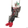 Animated Swinging Chuckles Clown Halloween Decoration -Halloween Costumes Halloween Party Supplies🎃 Sales animated swinging chuckles clown halloween decorationmr124531
