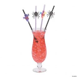Basic Boo Cutout Paper Straws - 24 Pc.