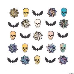 Basic Boo Halloween Iridescent Confetti - 120 Pc.