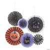 Basic Boo Hanging Fans Halloween Decorations - 6 Pc. -Halloween Costumes Halloween Party Supplies🎃 Sales basic boo hanging fans halloween decorations 6 pc 13901892