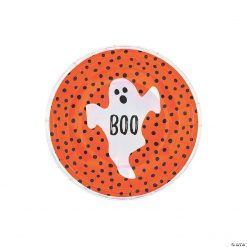 Basic Boo Paper Dessert Plates - 8 Ct.