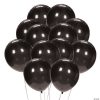 9" Latex Balloons - 24 Pc. 2 9" Latex Balloons - 24 Pc. -Halloween Costumes Halloween Party Supplies🎃 Sales black 9 latex balloons 24 pc 13702892