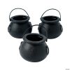 Black Candy Buckets - 12 Pc. 1 Black Candy Buckets - 12 Pc. -Halloween Costumes Halloween Party Supplies🎃 Sales black candy buckets 12 pc 25 715