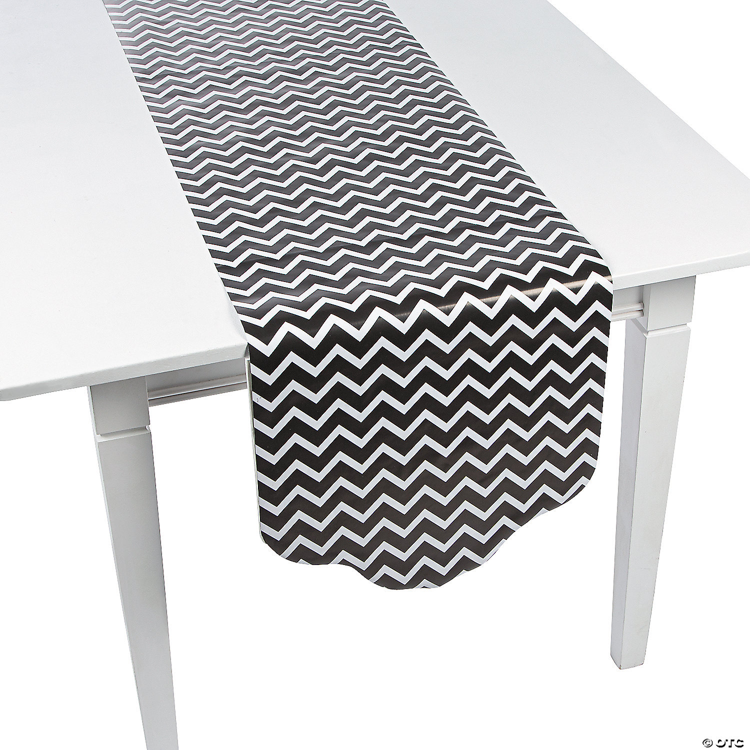 Chevron & Polka Dot Table Runner 3 Chevron & Polka Dot Table Runner