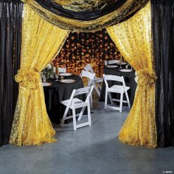 Solid Color Gossamer Roll -Halloween Costumes Halloween Party Supplies🎃 Sales black gossamer3 2517 a03