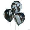 Marble 11" Latex Balloons 2 Marble 11" Latex Balloons -Halloween Costumes Halloween Party Supplies🎃 Sales black marble 11 latex balloons13813900