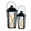 Black Metal Lanterns - 2 Pc. -Halloween Costumes Halloween Party Supplies🎃 Sales black metal lanterns 2 pc 96 2089c