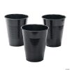 Plastic Cups - 20 Ct. 2 Plastic Cups - 20 Ct. -Halloween Costumes Halloween Party Supplies🎃 Sales black plastic cups 20 ct 13746597