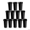 Black Plastic Travel Mugs - 12 Ct. 1 Black Plastic Travel Mugs - 12 Ct. -Halloween Costumes Halloween Party Supplies🎃 Sales black plastic travel mugs 12 ct 14092181