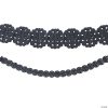 Tissue Paper Garland -Halloween Costumes Halloween Party Supplies🎃 Sales black tissue paper garland13943271