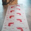 Bloody Footprint Aisle Runner 2 Bloody Footprint Aisle Runner -Halloween Costumes Halloween Party Supplies🎃 Sales bloody footprint aisle runner13952197