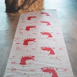 Bloody Footprint Aisle Runner