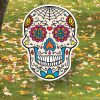 Blue Eyes Sugar Skull Yard Sign -Halloween Costumes Halloween Party Supplies🎃 Sales blue eyes sugar skull yard sign13979778