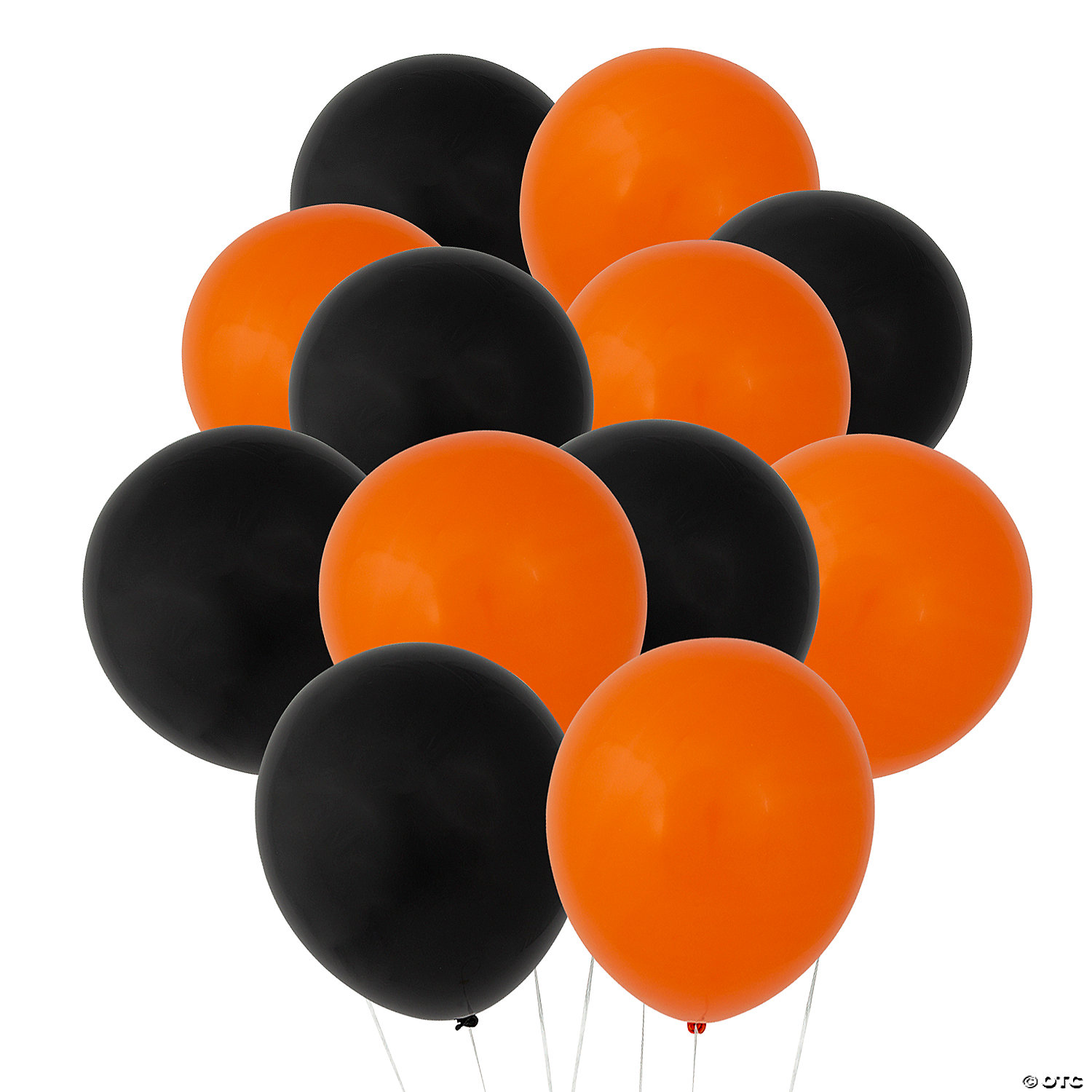Bulk Orange & Black 11" Latex Balloon Assortment - 144 Pc. 3 Bulk Orange & Black 11" Latex Balloon Assortment - 144 Pc.