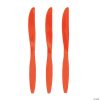 Bulk Solid Color Plastic Knives - 50 Ct. 2 Bulk Solid Color Plastic Knives - 50 Ct. -Halloween Costumes Halloween Party Supplies🎃 Sales bulk orange plastic knives 50 ct 70 1500