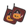 Caroline's Treasures, Halloween, Halloween Pumpkin Pirate Pair of Pot Holders, 7.5 x 7.5, 2 Caroline's Treasures, Halloween, Halloween Pumpkin Pirate Pair of Pot Holders, 7.5 x 7.5, -Halloween Costumes Halloween Party Supplies🎃 Sales carolines treasures halloween halloween pumpkin pirate pair of pot holders 7 5 x 7 514146803NOWA