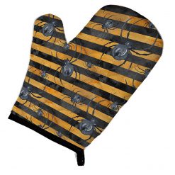 Caroline's Treasures, Halloween, Watecolor Halloween Spiders Oven Mitt, 8.5 x 12, Seasonal