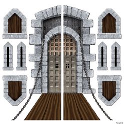 Castle Door And Window Props