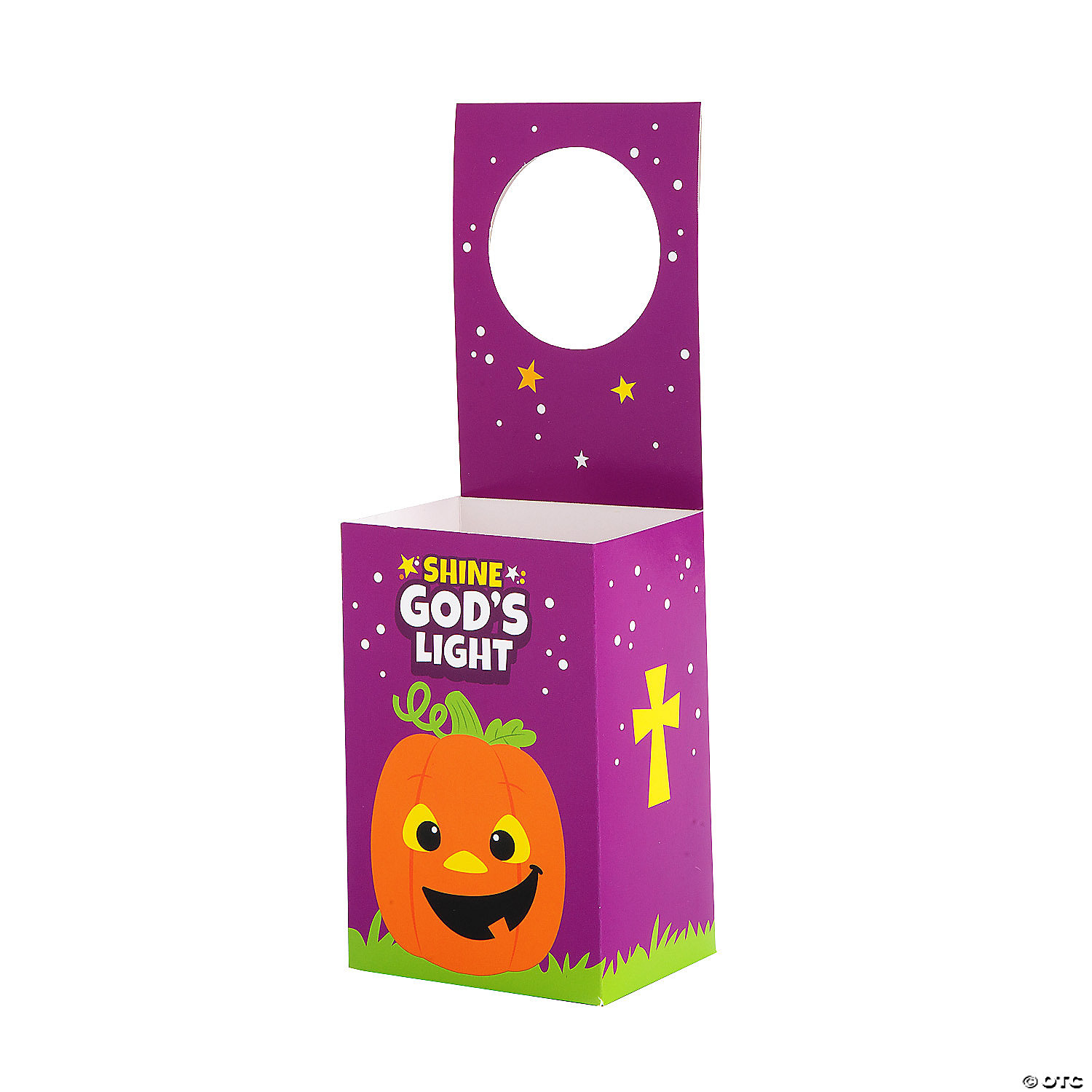 Christian Pumpkin Door Hanger Treat Boxes - 12 Pc. 3 Christian Pumpkin Door Hanger Treat Boxes - 12 Pc.
