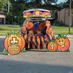 Christian Pumpkin Trunk-or-Treat Grand Decorating Kit - 35 Pc.