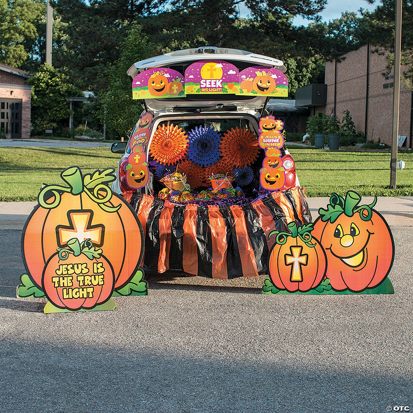 Christian Pumpkin Trunk-or-Treat Grand Decorating Kit - 35 Pc. 3 Christian Pumpkin Trunk-or-Treat Grand Decorating Kit - 35 Pc.