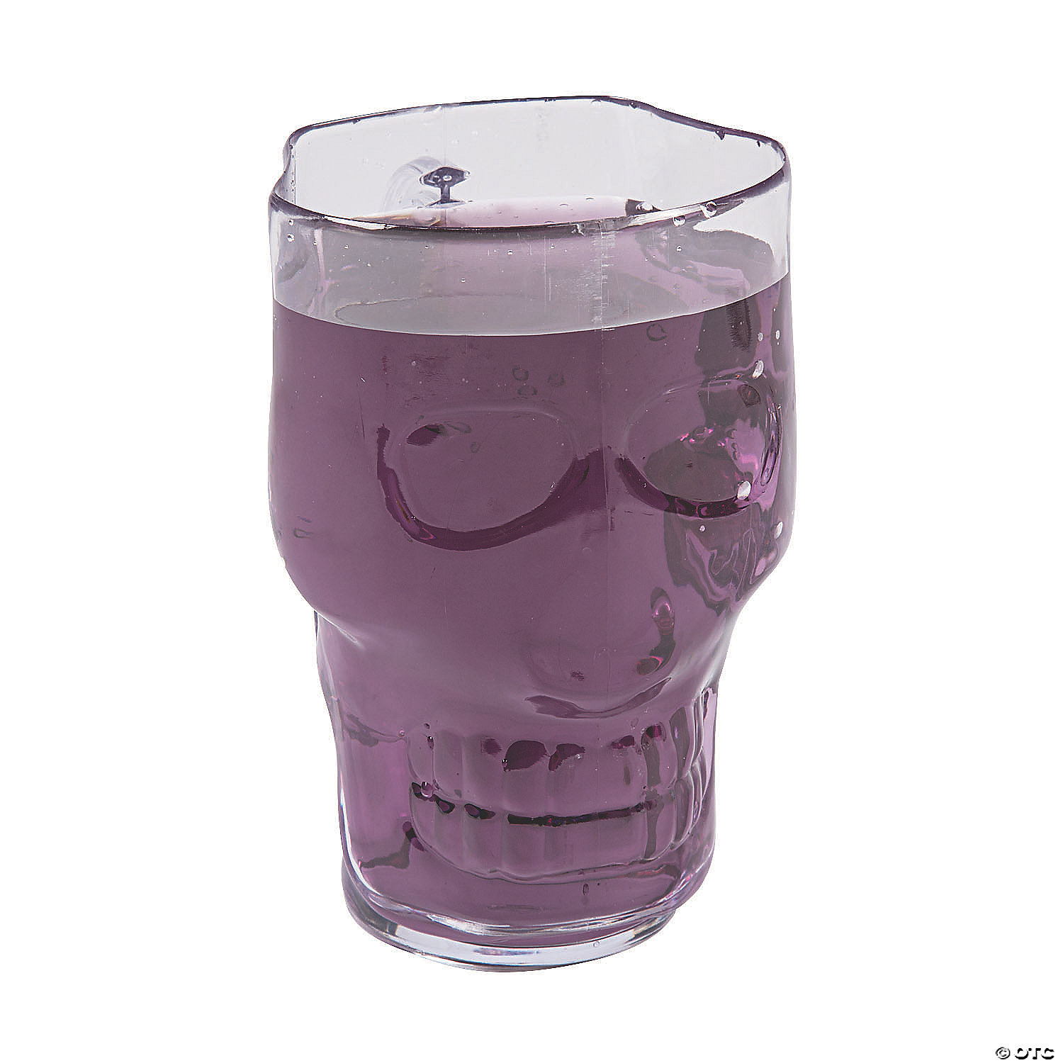 Clear Skull Plastic Mugs - 12 Ct. 4 Clear Skull Plastic Mugs - 12 Ct. - Image 2