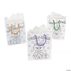 Color Your Own Medium Halloween Gift Bags - 12 Pc. 7 Color Your Own Medium Halloween Gift Bags - 12 Pc. -Halloween Costumes Halloween Party Supplies🎃 Sales color your own medium halloween gift bags 12 pc 48 9883 a01