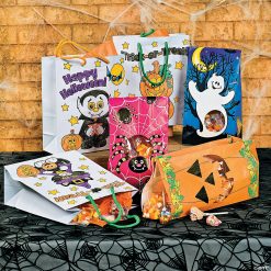 Color Your Own Medium Halloween Gift Bags - 12 Pc. 8 Color Your Own Medium Halloween Gift Bags - 12 Pc. -Halloween Costumes Halloween Party Supplies🎃 Sales color your own medium halloween gift bags 12 pc 48 9883 a02
