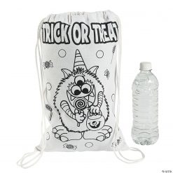 Color Your Own Medium Trick-or-Treat Drawstring Bags - 12 Pc. 6 Color Your Own Medium Trick-or-Treat Drawstring Bags - 12 Pc. -Halloween Costumes Halloween Party Supplies🎃 Sales color your own medium trick or treat drawstring bags 12 pc 13607403 a01