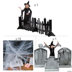 Creepy Fence Halloween Decorating Kit - 16 Pc. 5 Creepy Fence Halloween Decorating Kit - 16 Pc. -Halloween Costumes Halloween Party Supplies🎃 Sales creepy fence halloween decorating kit 16 pc 14114209 a01