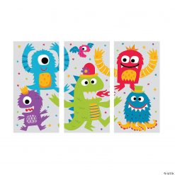Cute Monster Backdrop - 3 Pc. 5 Cute Monster Backdrop - 3 Pc. -Halloween Costumes Halloween Party Supplies🎃 Sales cute monster backdrop 3 pc 13931763 a01
