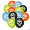 Day of the Dead 11" Latex Balloons - 12 Pc. -Halloween Costumes Halloween Party Supplies🎃 Sales day of the dead 11 latex balloons 12 pc 13776580
