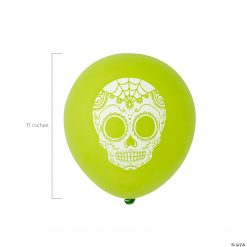 Day of the Dead 11" Latex Balloons - 12 Pc. -Halloween Costumes Halloween Party Supplies🎃 Sales day of the dead 11 latex balloons 12 pc 13776580 a01