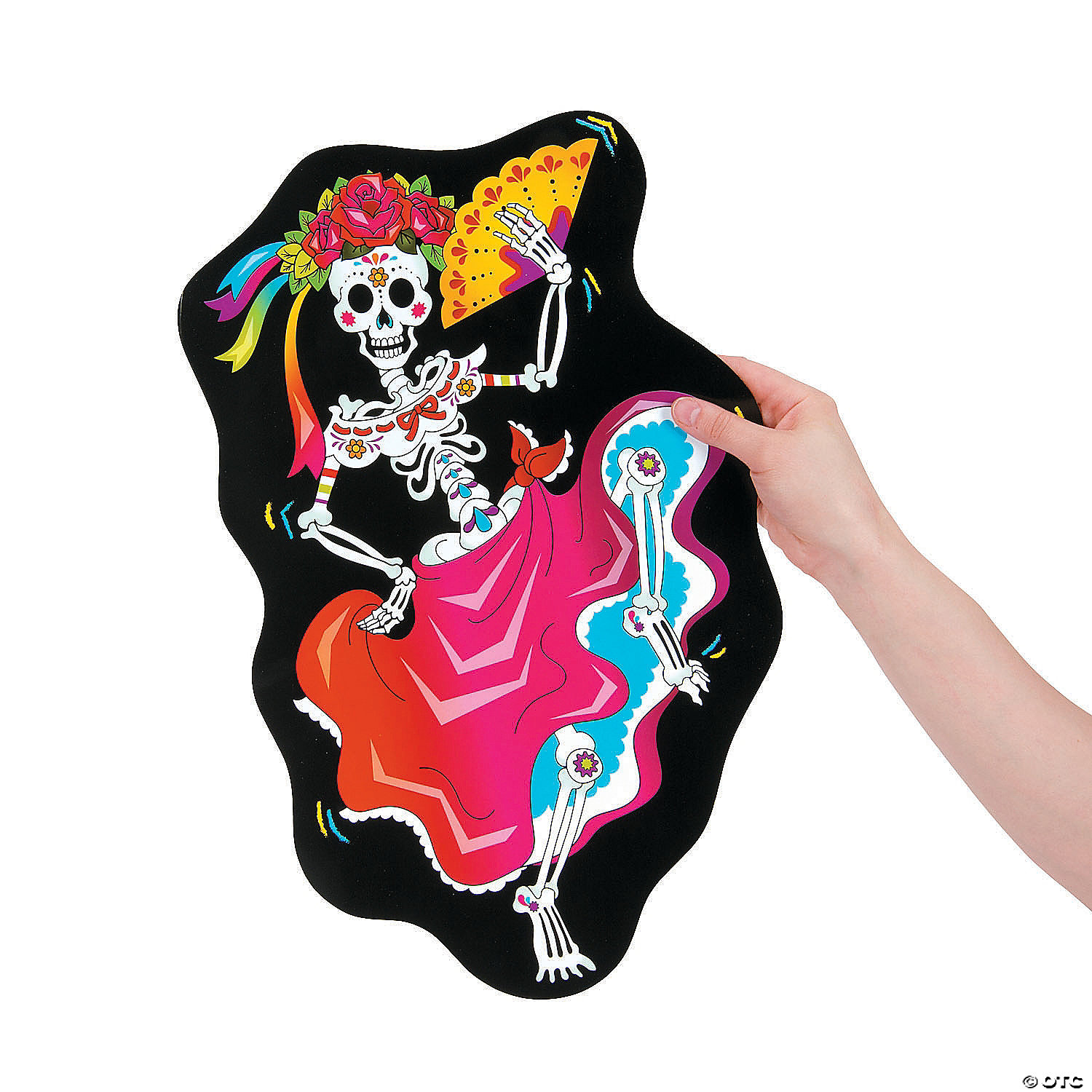 Day of the Dead Cutouts - 6 Pc. 4 Day of the Dead Cutouts - 6 Pc. - Image 2